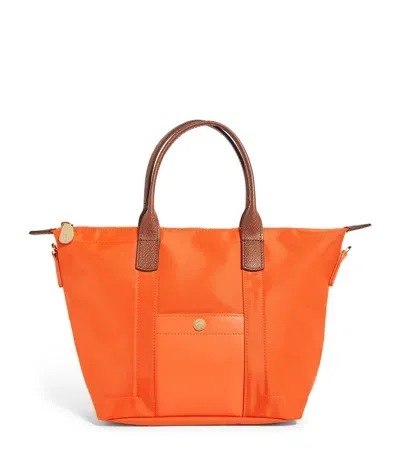 Harrods Grab Nylon Tote Bag In Orange