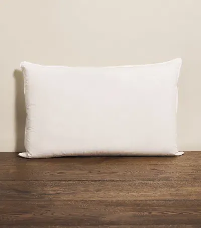 Harrods Of London Medium/firm 90% Hungarian Goose Down Pillow In White