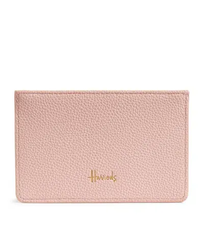 Harrods Oxford Card Holder In Pink