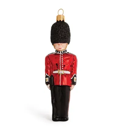 Harrods Queen's Guard Decoration In Red