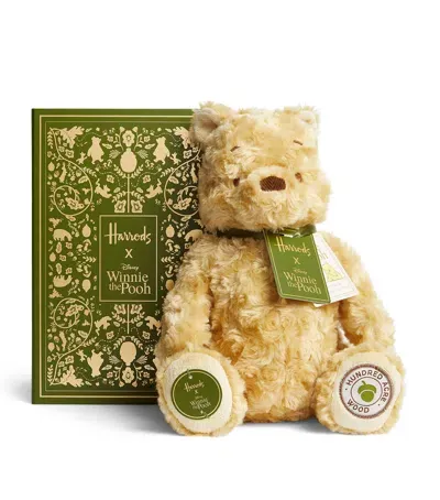 Harrods X Disney Winnie The Pooh Teddy Bear In Yellow