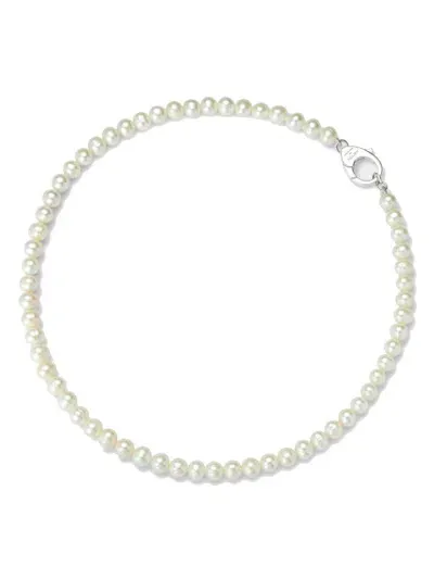 Hatton Labs Pearl Necklace In White