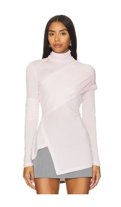 Helmut Lang Protection Top In Pink