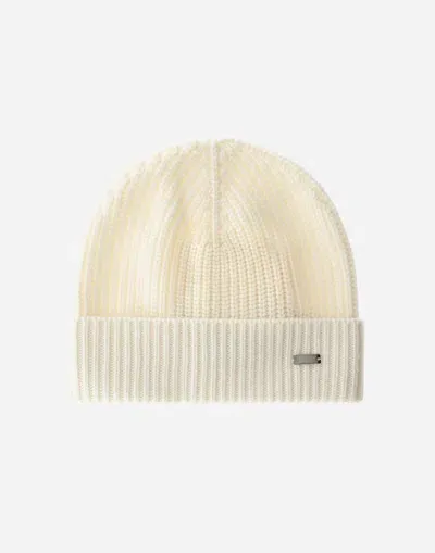 Herno Beanie In Eternity Cashmere In Neutral