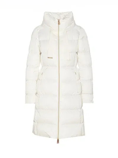 Herno Coats In White