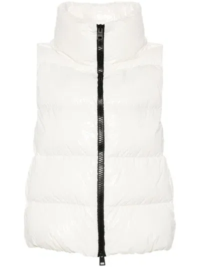 Herno Padded Gilet In White