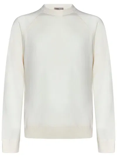 Herno Resort Sweater In White