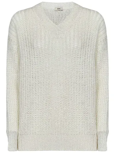 Herno Sweater In White