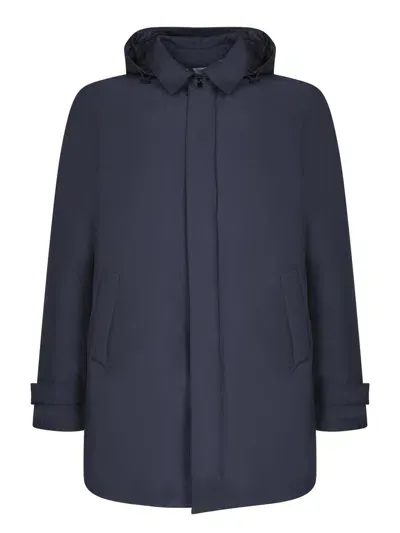 Herno Three-quarter Coats In Black