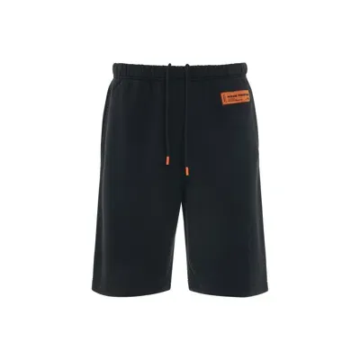 Heron Preston Cotton Shorts In Black