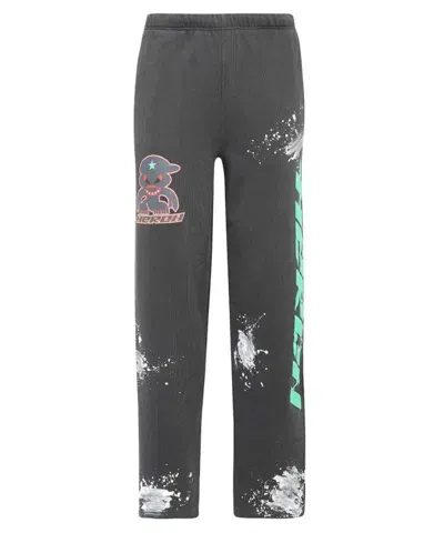 Heron Preston Cotton Track-pants In Black