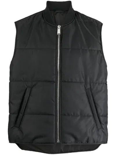 Heron Preston Ex-ray Padded Vest Jacket In Black