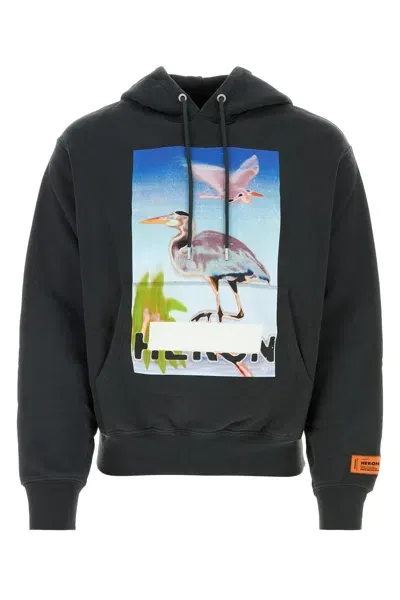 Heron Preston Felpa-l Nd  Male In Black