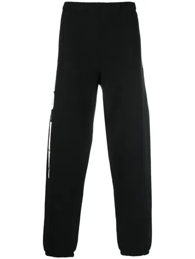 Heron Preston Logo-print Tracksuit Bottoms In Black