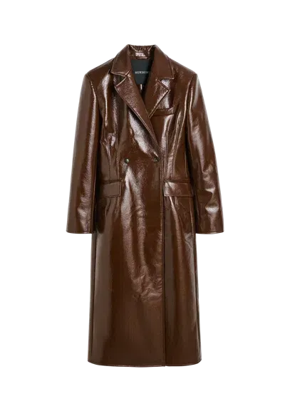 Herskind Ultra Coat In Brown