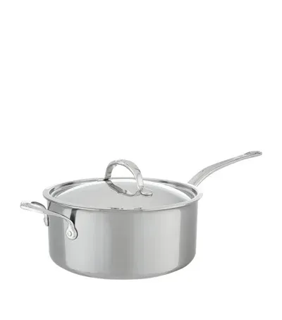 Hestan Nanobond Saucepan With Helper Handle In Stainless