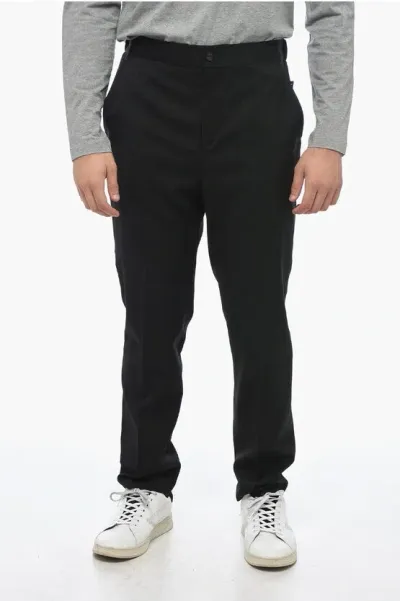 Hevo Wool Torrechianca Pants With Back Drawstring