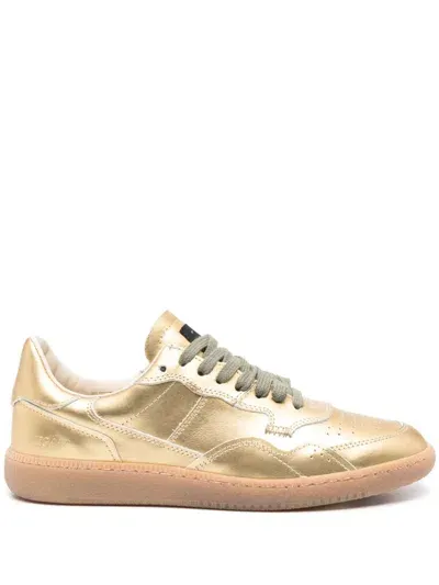 Hidnander Mega T Sneakers In Gold