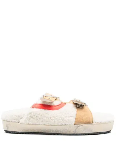 Hidnander Sundl Sandals In White