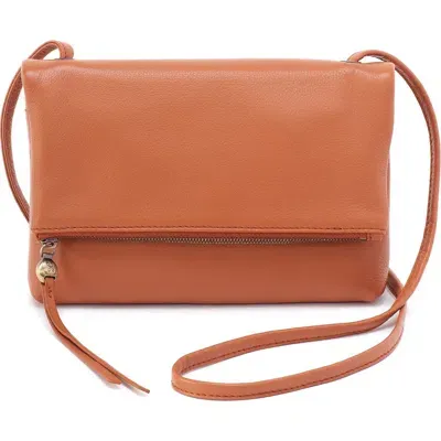 Hobo Small Grant Leather Crossbody Bag In Butterscotch