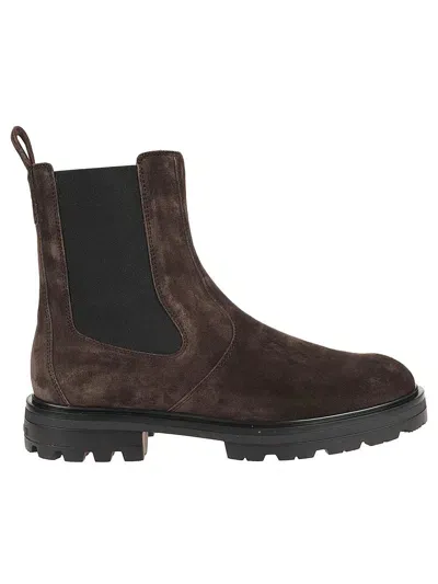 Hogan H673 Chelsea Boots In Brown