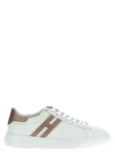 Hogan H Sneakers In Brown