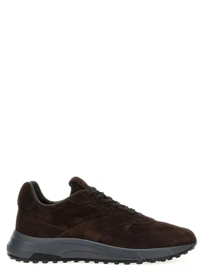 Hogan Hyperlight Lace Up Shoes Brown