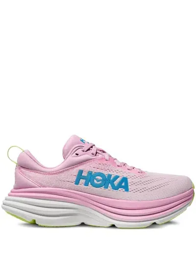 Hoka Bondi 8 Sneakers In Pink