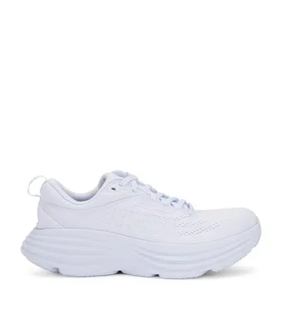 Hoka One One Bondi 8 Running Sneakers In White