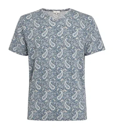 Homebody Printed T-shirt In Blue