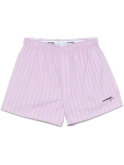 Hommegirls Boxer N.2 Shorts In Pink