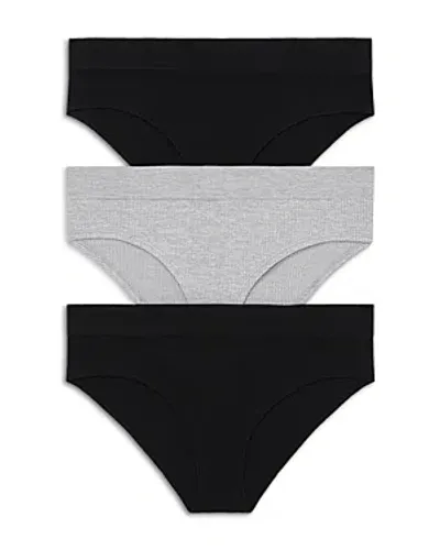 Honeydew Bailey Hipster, 3 Pack In Black/heather