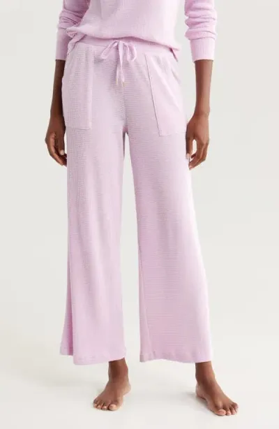 Honeydew Under The Stars Waffle Knit Pajama Pants In Lavender