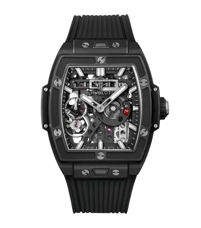 Hublot Ceramic Spirit Of Big Bang Meca-10 Watch In Blue