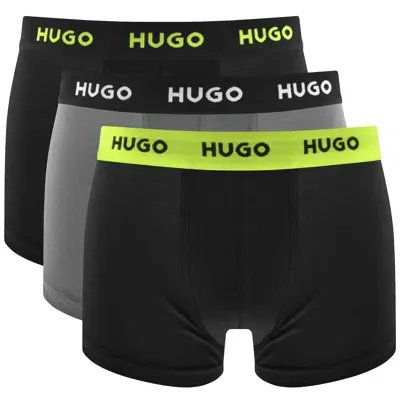 Hugo 3 Pack Trunks In Black