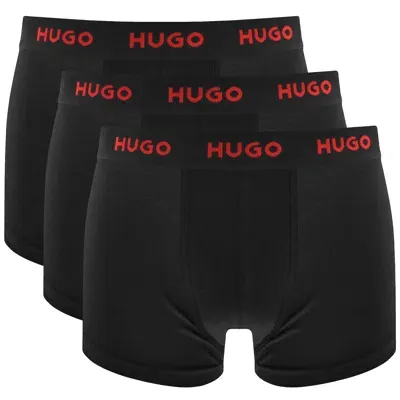 Hugo 3 Pack Trunks In Black