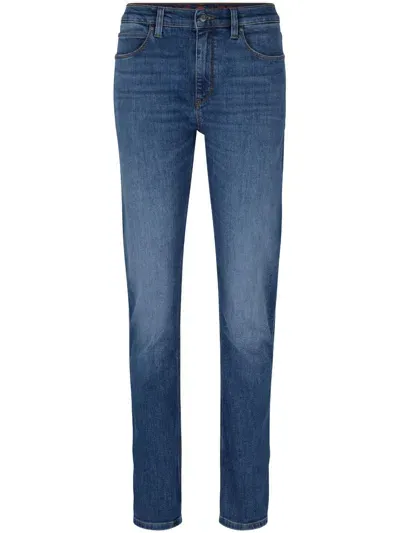 Hugo 708 Slim-fit Jeans In Blue