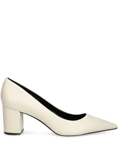 Hugo 70mm Pointed-toe Pumps In White