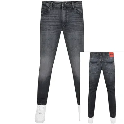 Hugo 734 Extra Slim Jeans Charcoal Grey