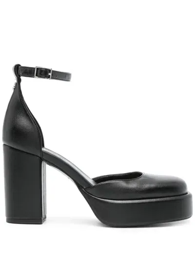 Hugo 95mm Faux-leather Pumps In Black