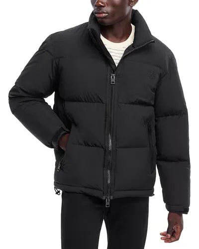 Hugo Biron Zip Front Jacket In Black