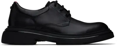 Hugo Black Leather Derbys