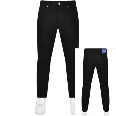 Hugo Blue Ash Slim Fit Jeans Black