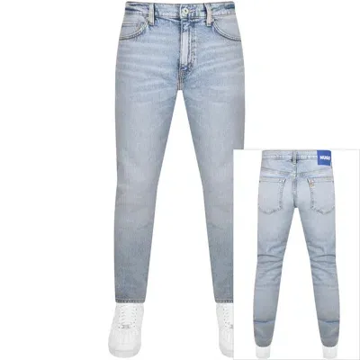 Hugo Blue Ash Slim Jeans Light Wash Blue