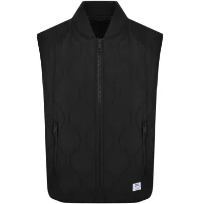 Hugo Blue Bohotino2421 Quilted Gilet Black