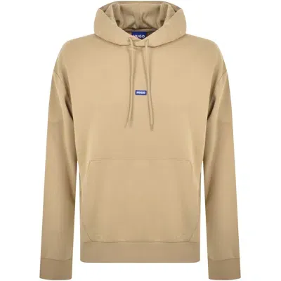 Hugo Blue Nalonso Hoodie Beige