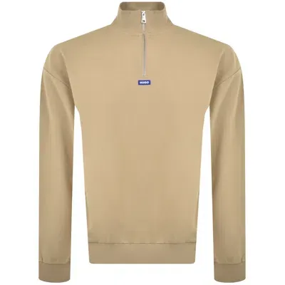 Hugo Blue Neeler Sweatshirt Beige