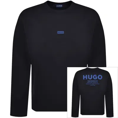 Hugo Blue Nichaboso T Shirt Navy