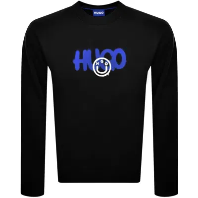 Hugo Blue Nimaylong Sweatshirt Black