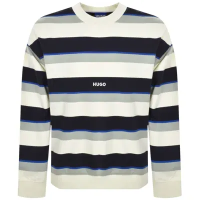 Hugo Blue Nocusery Sweatshirt Cream